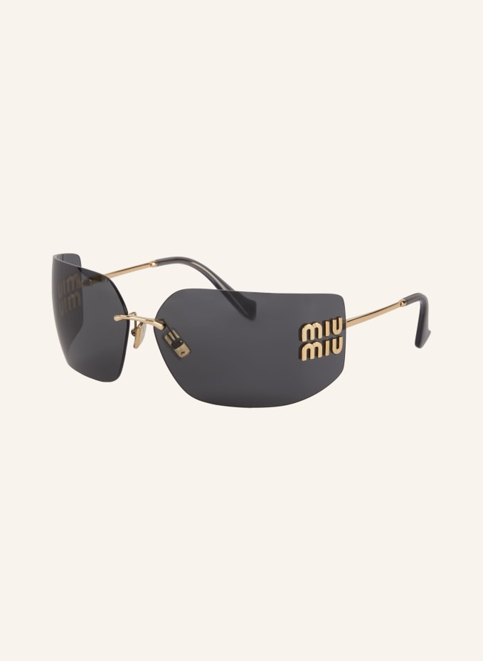 MIU MIU Sunglasses MU 54YS in 5ak5s0 - gold/ dark gray 
