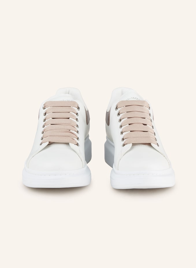 Alexander McQUEEN Sneaker in weiss rosegold