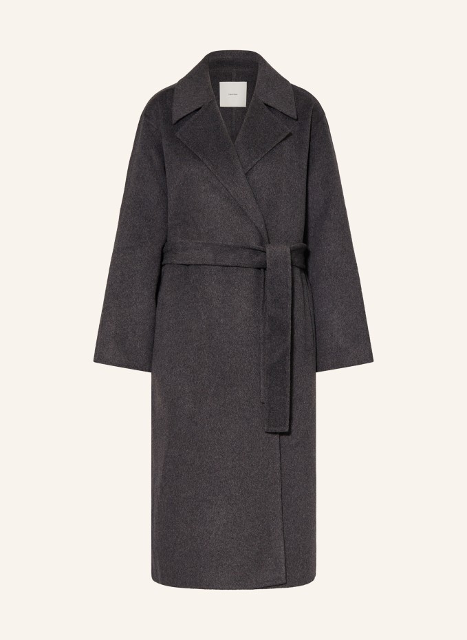 Calvin Klein Oversized-Mantel in dunkelgrau 