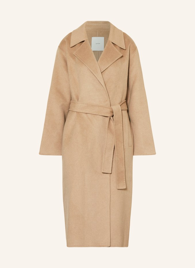 Calvin Klein Oversized-Mantel in dunkelgrau