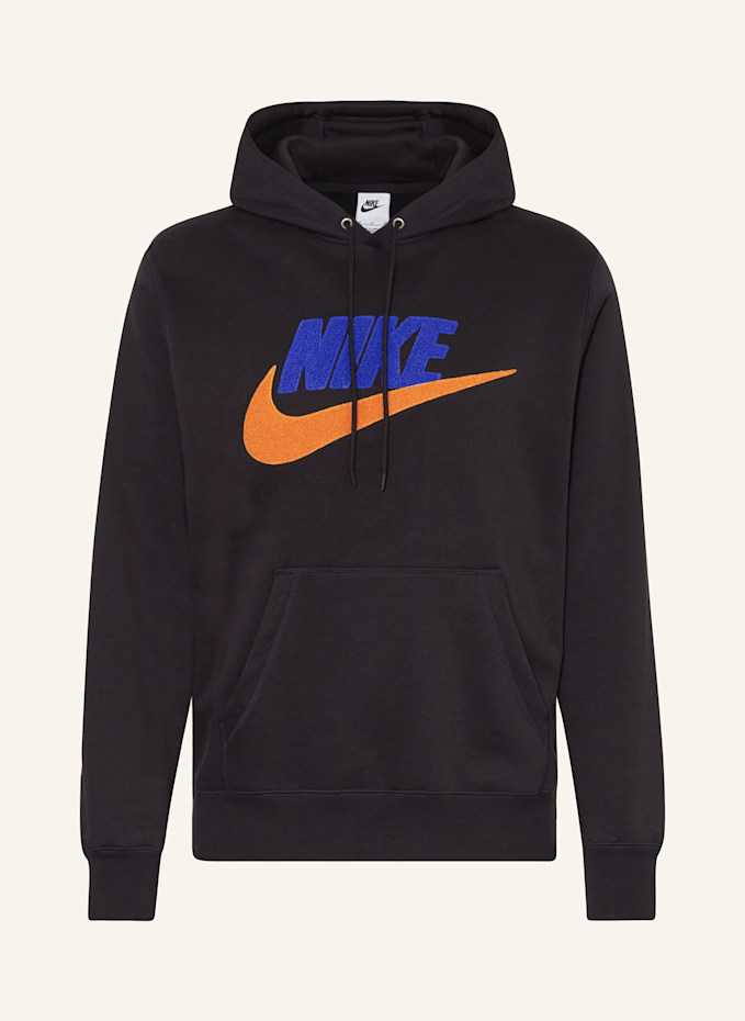 Black and orange nike hoodie online