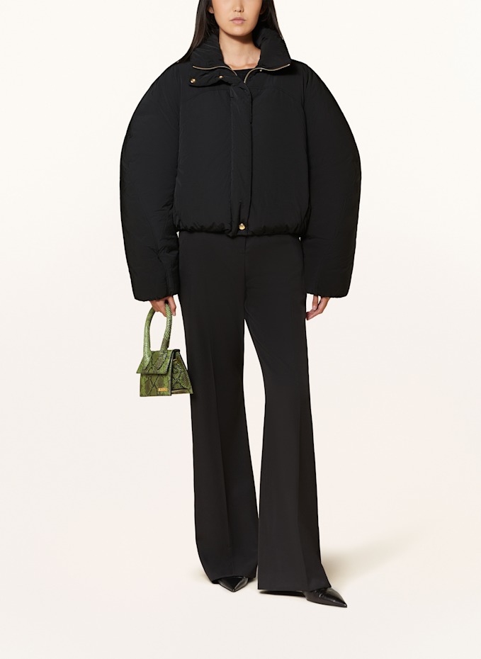 ダウンジャケット・コート JACQUEMUS WOMEN La Doudoune Courte Caraco Jacket Beige Beige la doudoune courte caraco padded jacket Jacquemus