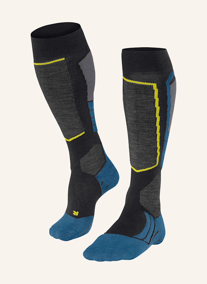 Falke Sk2 Intermediate Black Chaussettes de ski Falke Sk2 Intermediate Black Chaussettes de ski