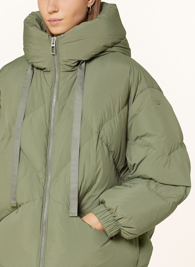 DUNO PEGGIE ホワイト　42 DUNO Down jacket PEGGIE in black