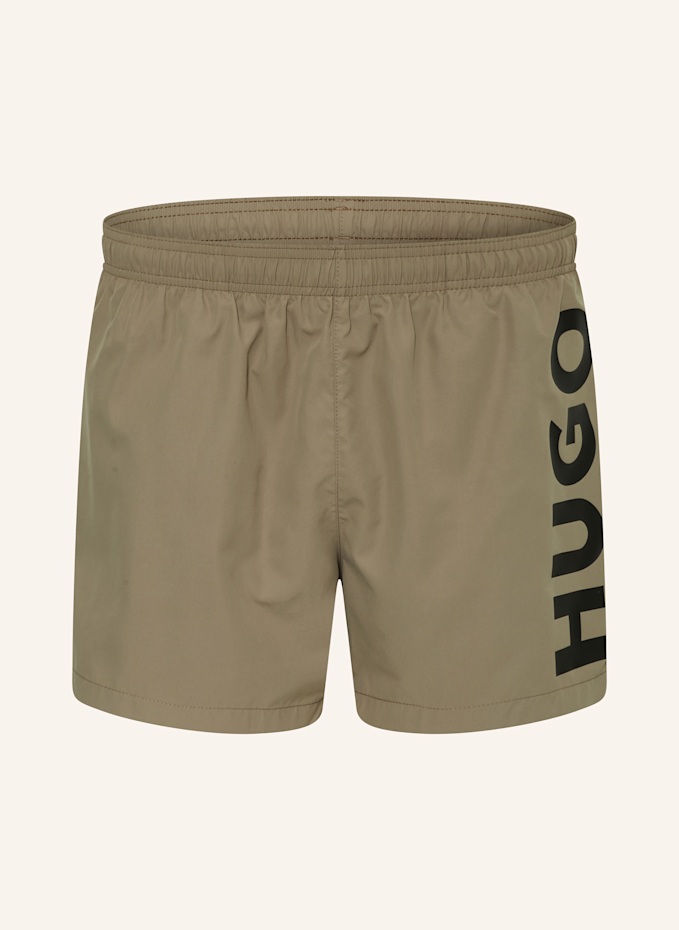 HUGO Swim shorts ABAS in black