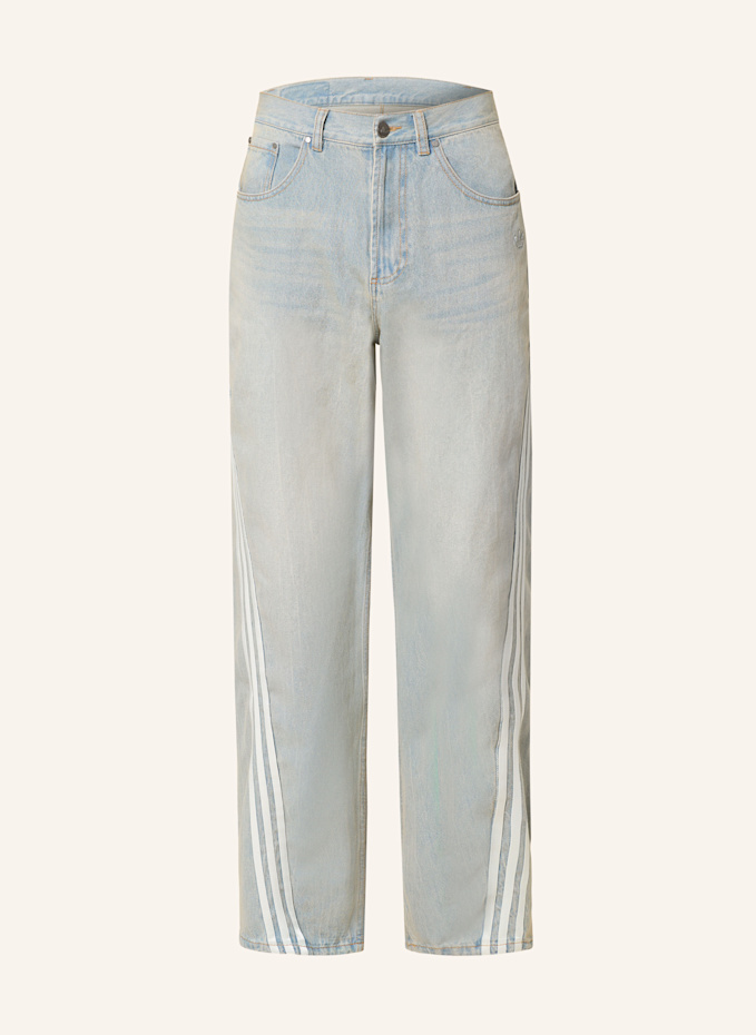 ★★Adairs★★ ADILENIUM 3rd Album Washed Denim Pants Light Adidas Adilenium Season 3 Pre-Washed Faded Sanded Denim
