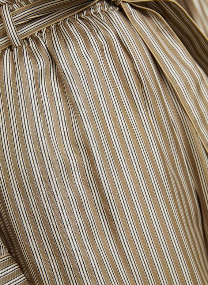 Max Mara Wide leg trousers LADINO made of silk in light