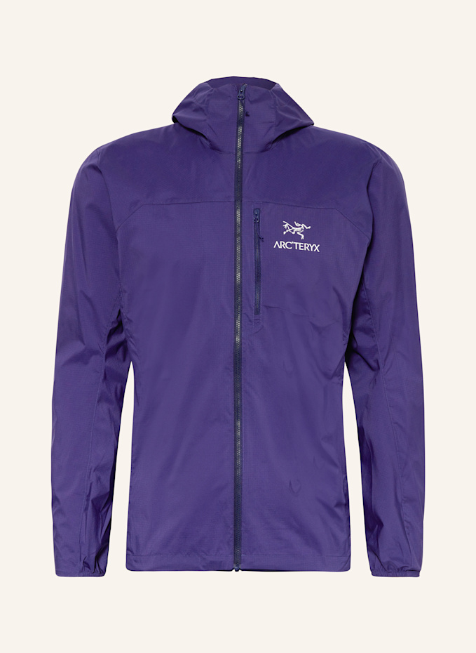ARC'TERYX Windbreaker SQUAMISH HOODY in white