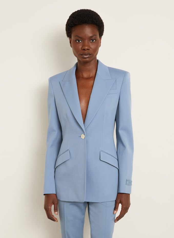 VERSACE Blazer in 1vf00 stone blue