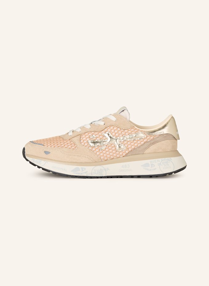 スニーカー PREMIATA Women Sneakers 418578 LAURYN Beige Women's Sneakers Premiata Lauryn Beige | Shop at Derna.it