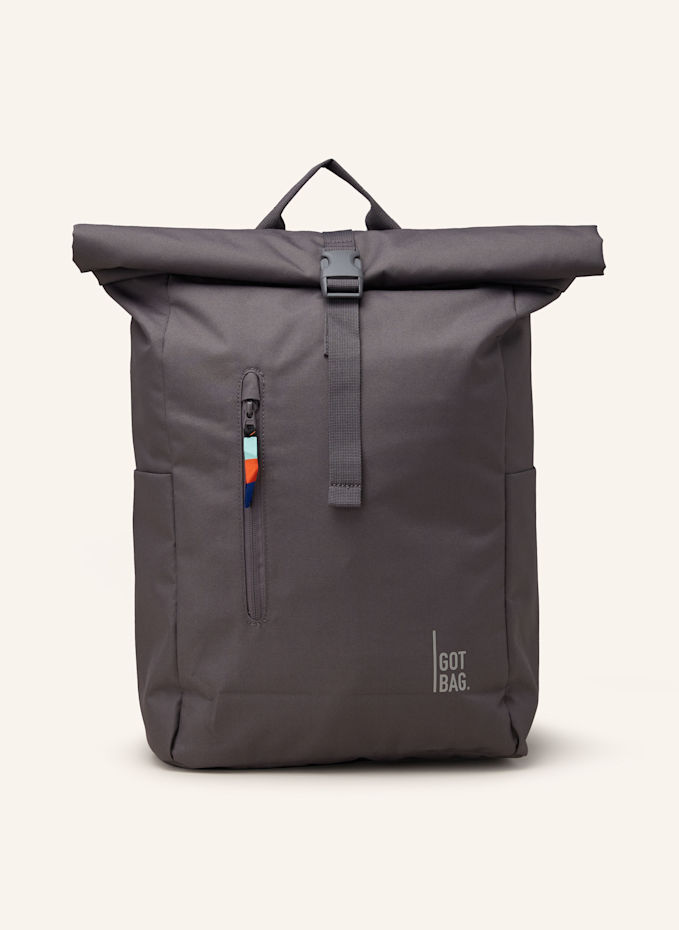 GOT BAG Rolltop Easy Ocean Impact Plastic – Sac à Dos Imperméable 31L Pour Ordinateur 17" – Éco-Responsable Et Pratique