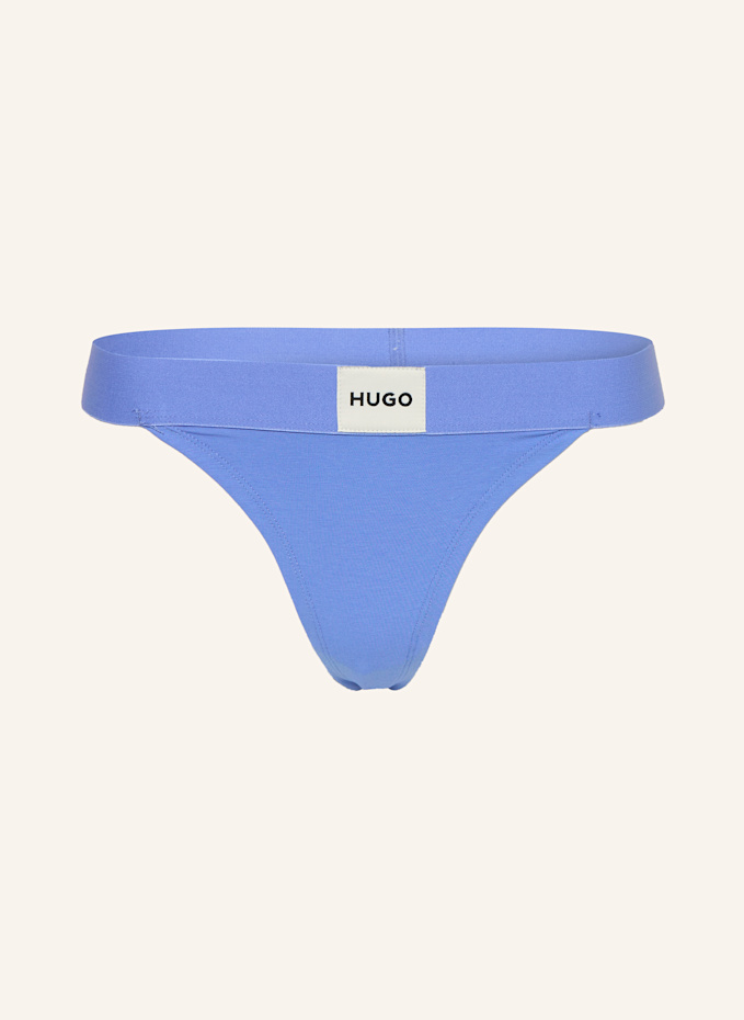 HUGO Damen Lurex String – Glitzer-String Aus Polyamid & Elasthan