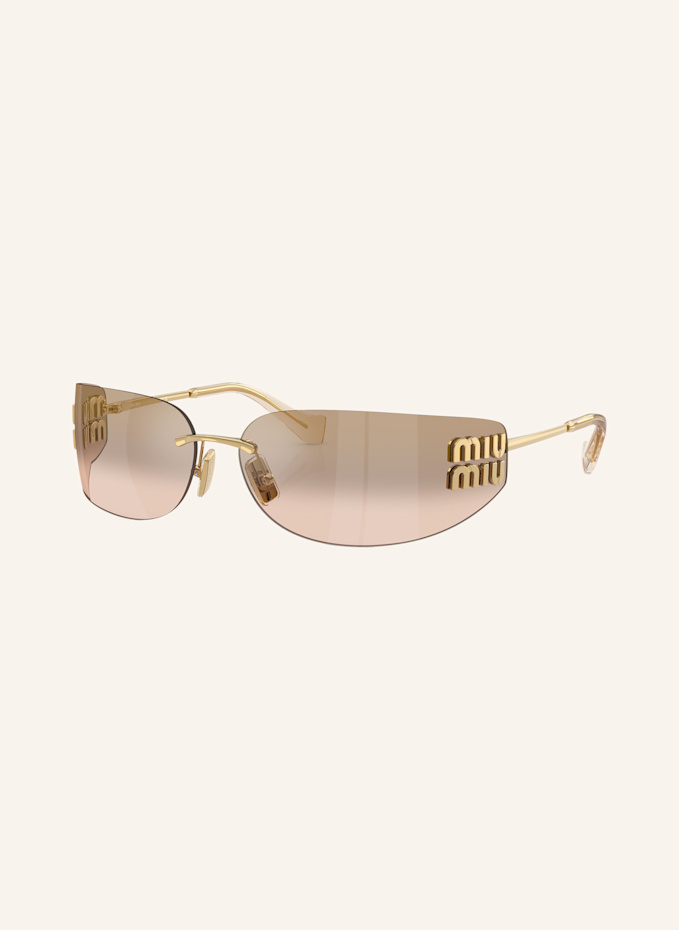 miu☆S MIU MIU Sunglasses MU A51S in zvn90o - gold/ pink