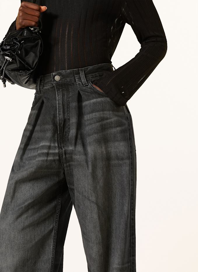 デニム・ジーパン HAIKURE FW25 CANDY BLACK TENCEL (HEW03340DF173 L0854) HAIKURE】CANDY BLACK TENCEL ASIANFIT／ブラックテンセル