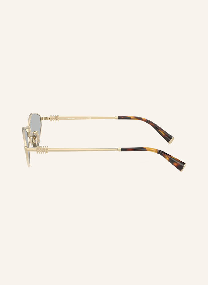 Miu Miu｜ (5IF122 2DTU F0056) Miu Miu MU 56ZS L (56 - 17) with Grey lenses and Gold frame