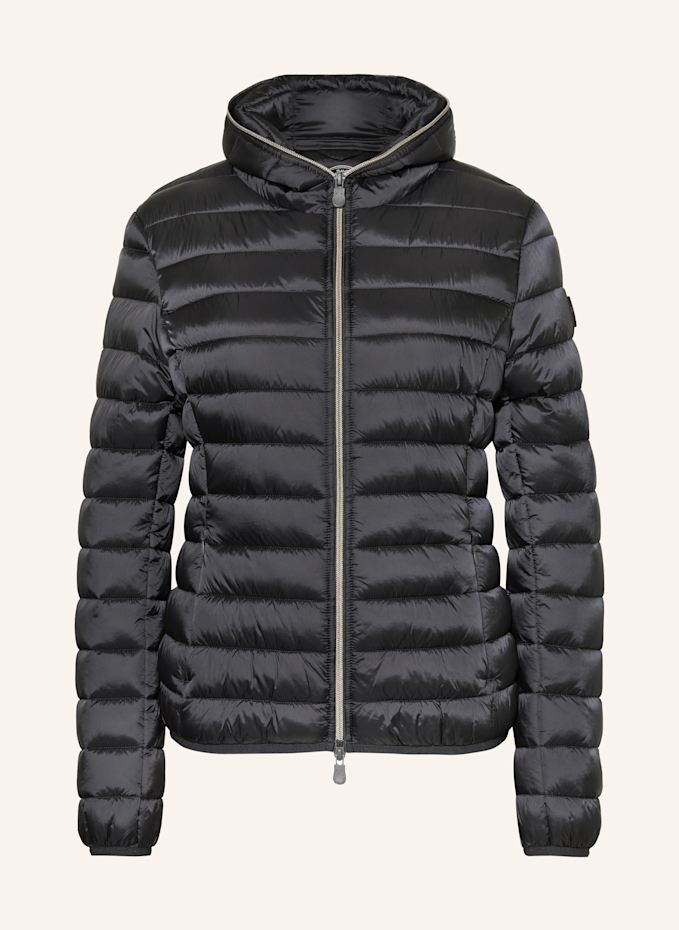 ダウンジャケット・コート SAVE THE DUCK FW24 ALEXIS (D33620WIRIS19 90010) SAVE THE DUCK ALEXIS quilted jacket in black