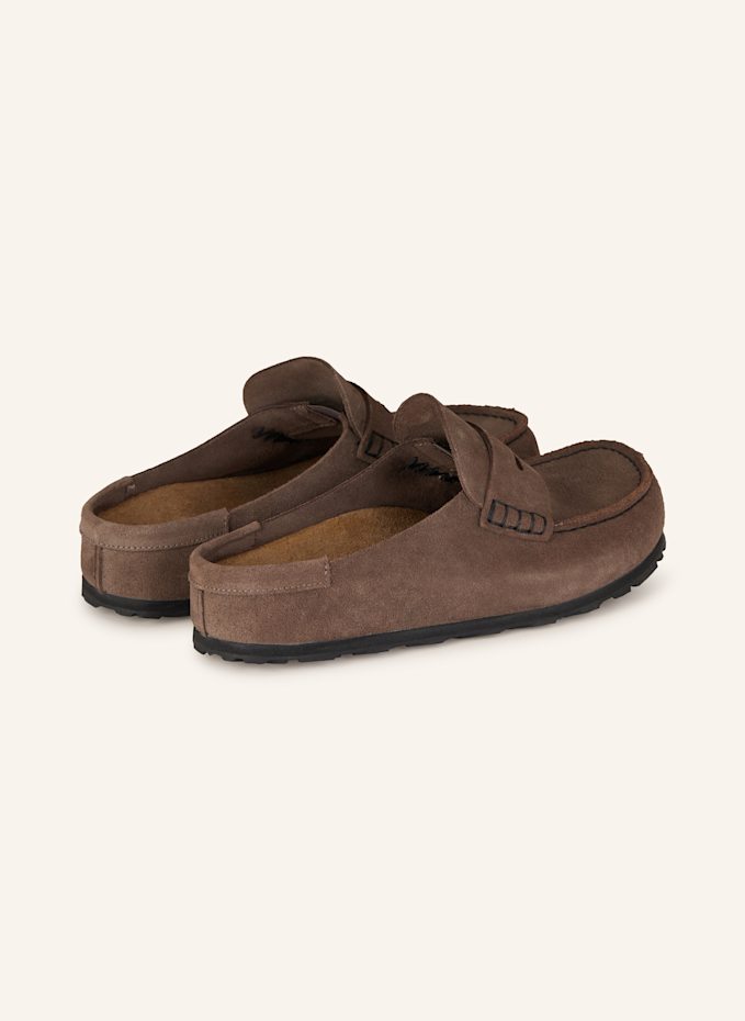 BIRKENSTOCK Mules NAPLES WRAPPED in braun