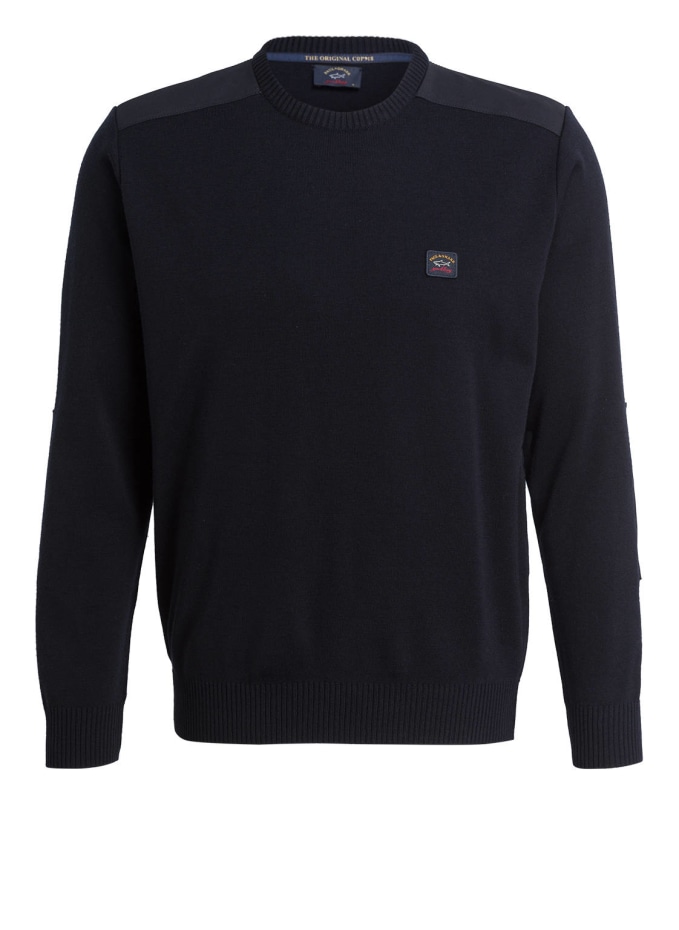 Paul and shark patch jumper hotsell