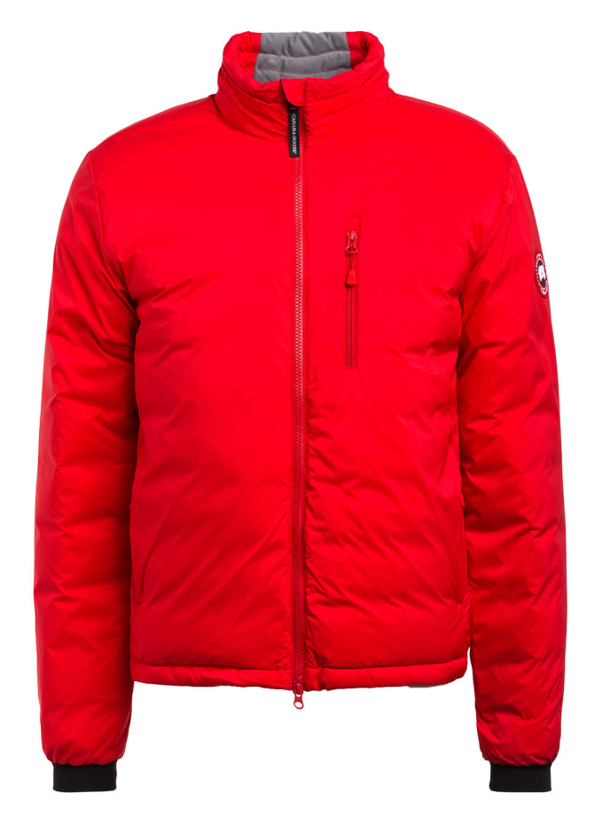 Canada goose on sale lodge jacket red