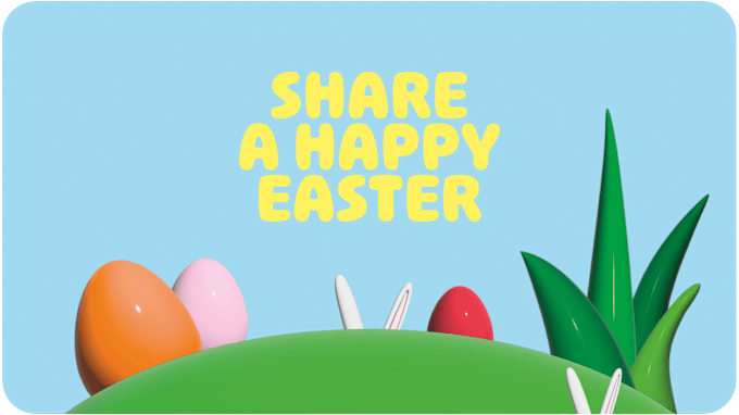 Motiv: Share a Happy Easter