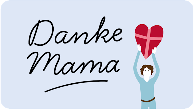 Motiv: Danke Mama