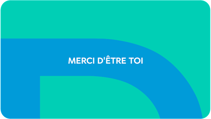 Motif: Merci d'être toi