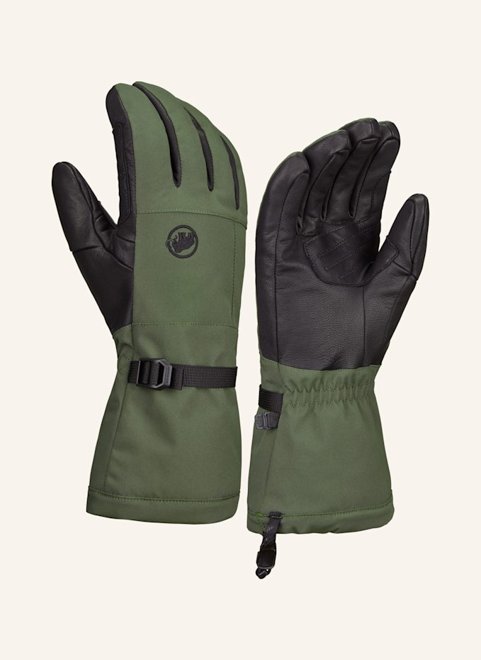 MAMMUT STONEY ski gloves in black