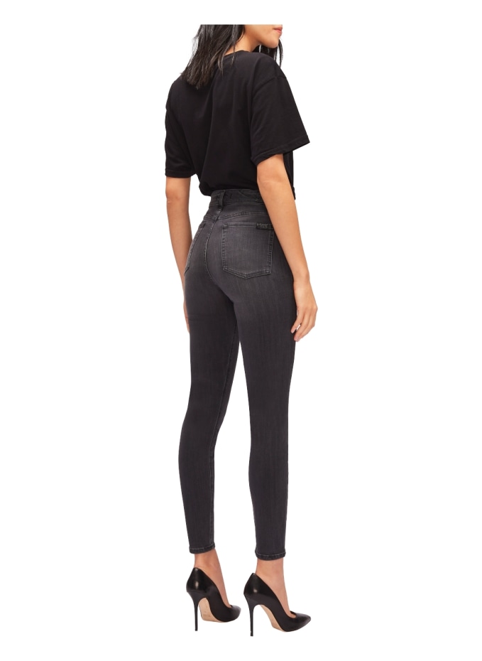 7 For All Mankind Damen Jeans Aubrey – High Waist Skinny Fit
