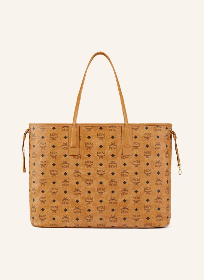 MCM Shopper LIZ VI reversible with pouch in black