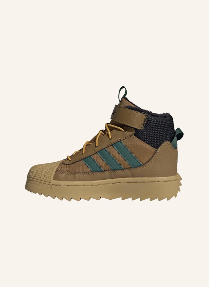 adidas Originals ADIDAS SUPERSTAR WINTER TREK SCHUHE FR KINDER in schwarz/  petrol/ grau