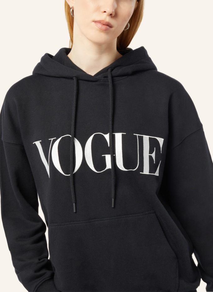 VOGUE COLLECTION Hoodie in schwarz