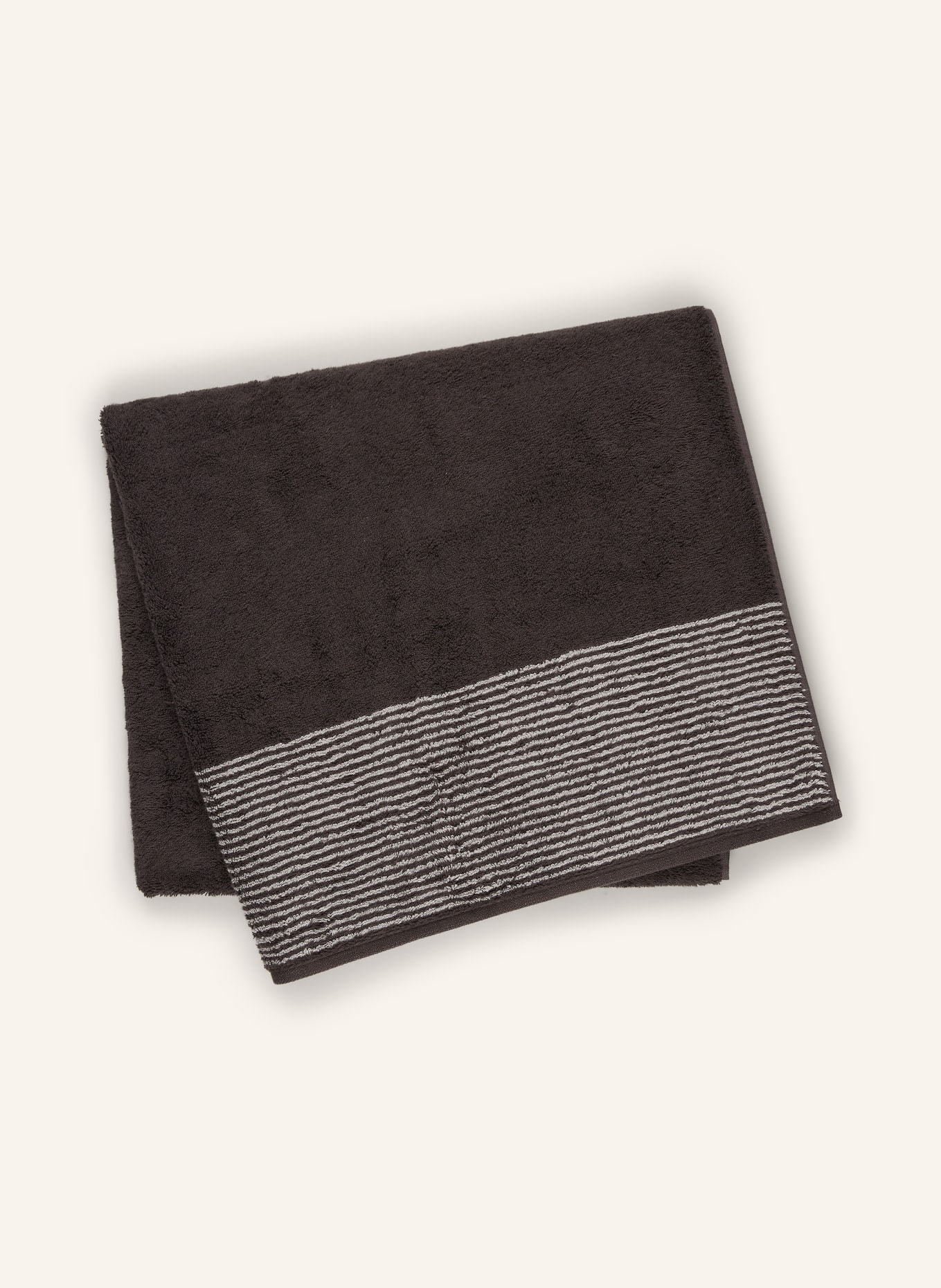 Cawö Duschtuch: DUNKELGRAU / HELLGRAU