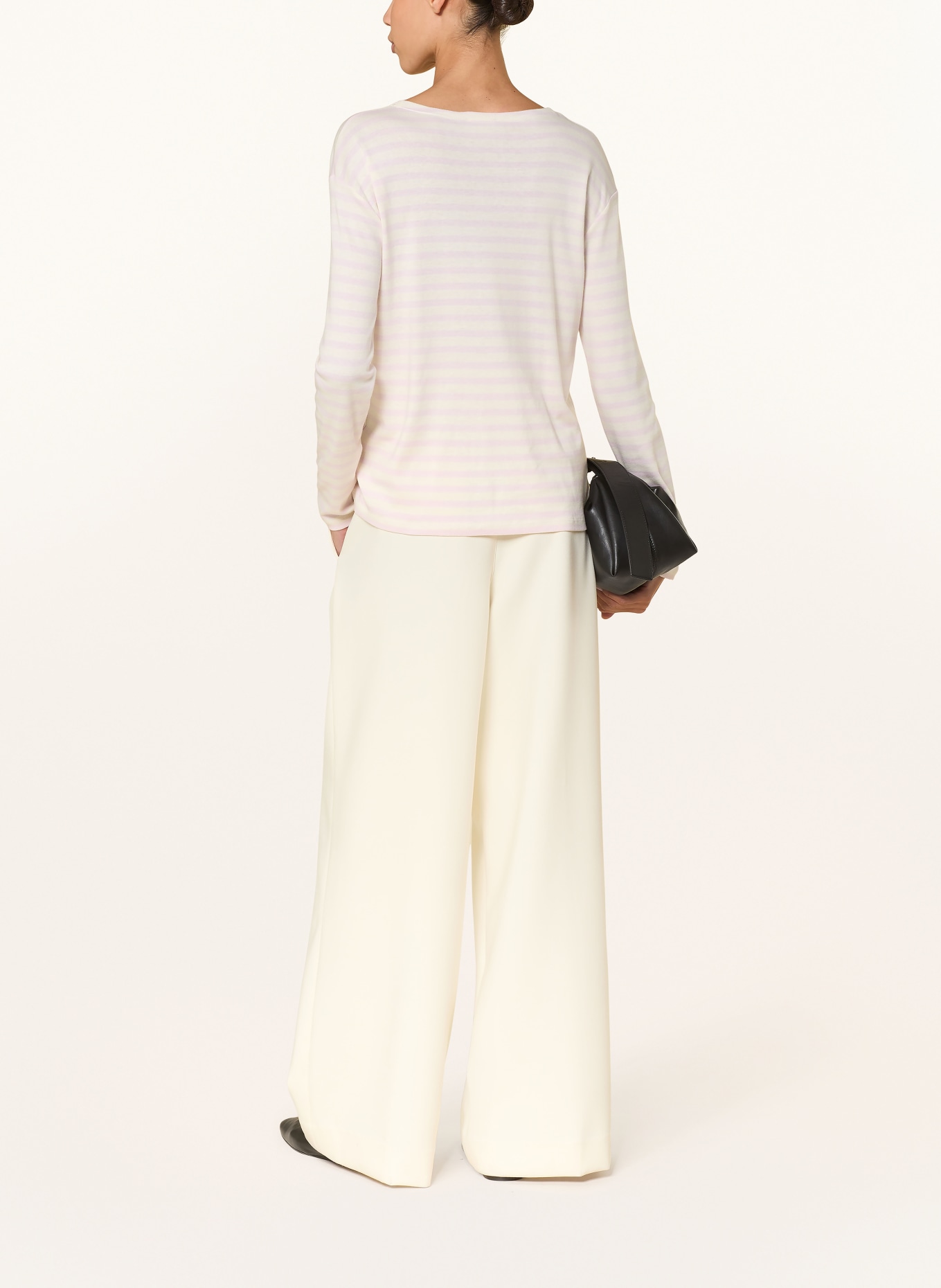 CLOSED Longsleeve: WIT / ROSÉ