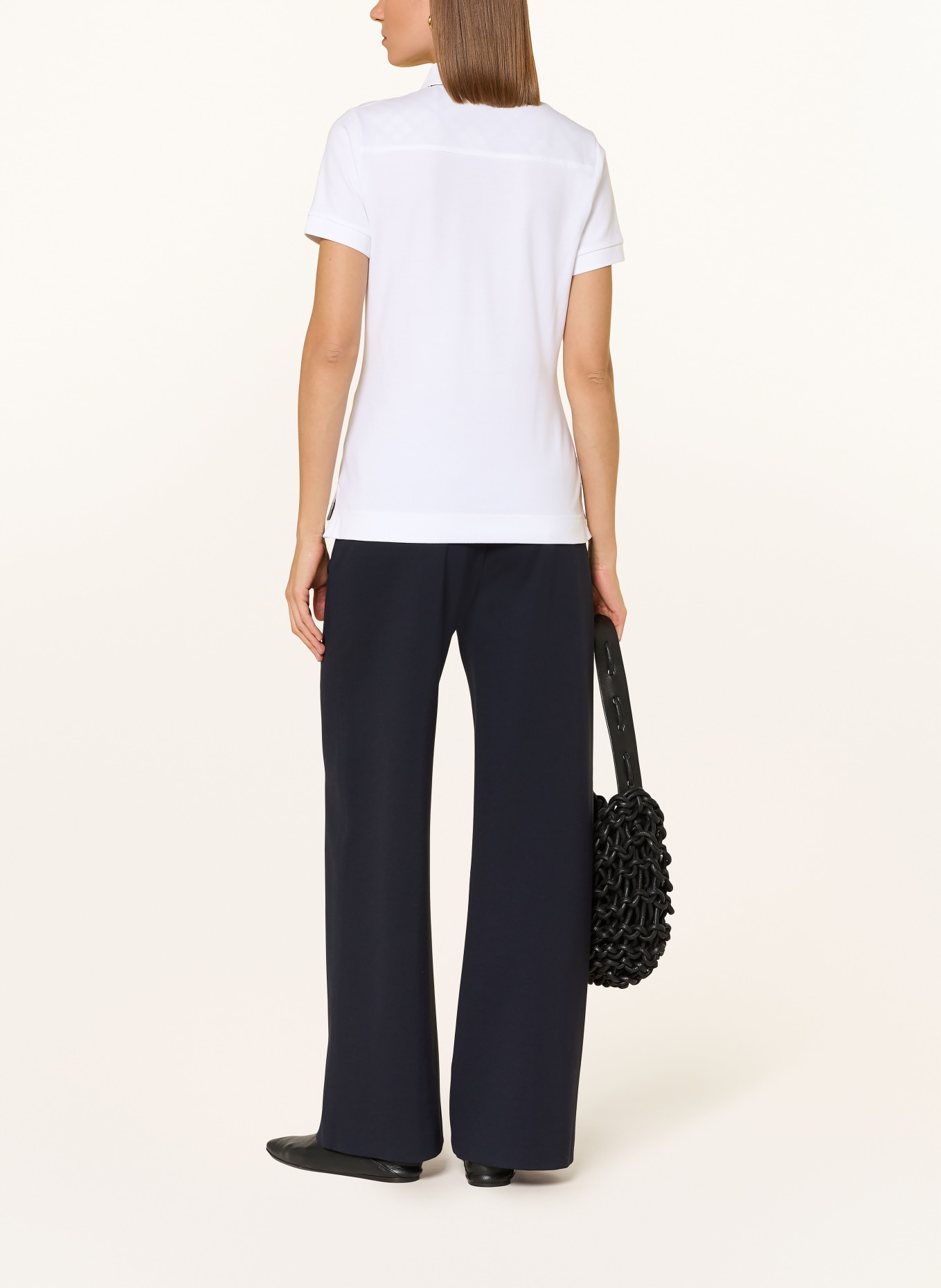 Barbour Koszulka polo z dżerseju PORTSDOWN: BIAŁY