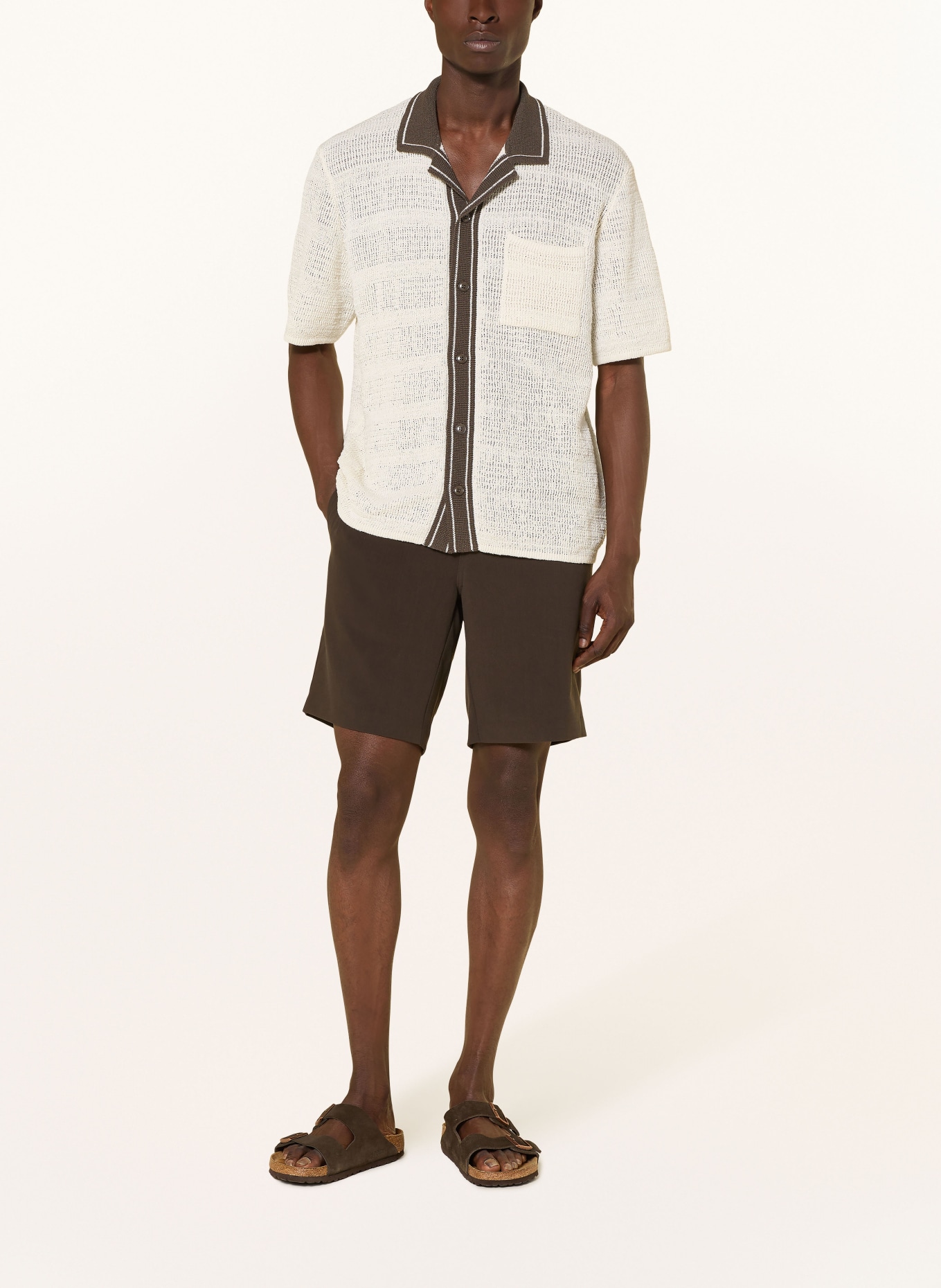 SAMSØE  SAMSØE Shorts SMITH: DARK BROWN