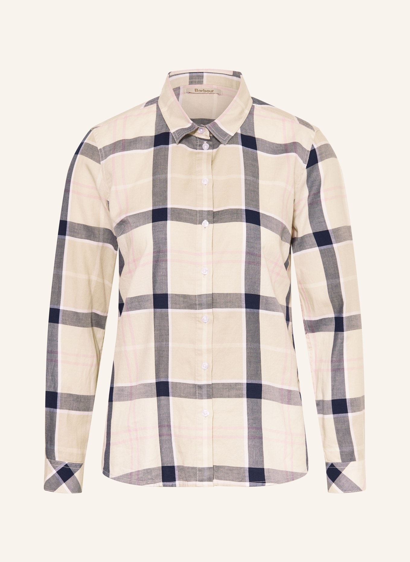 Barbour Košile BREDON: BÉŽOVÁ / RŮŽOVÁ / TMAVĚ MODRÁ