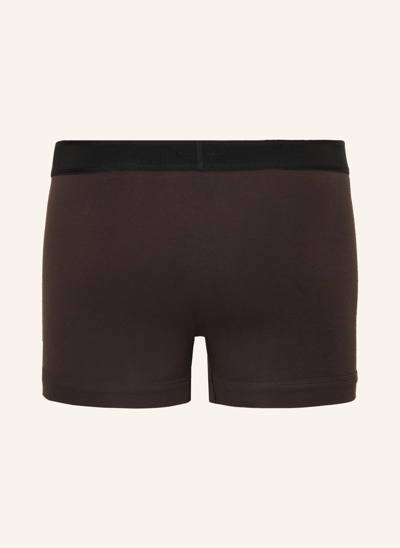 TOM FORD 2er-Pack Boxershorts: SCHWARZ / DUNKELBRAUN