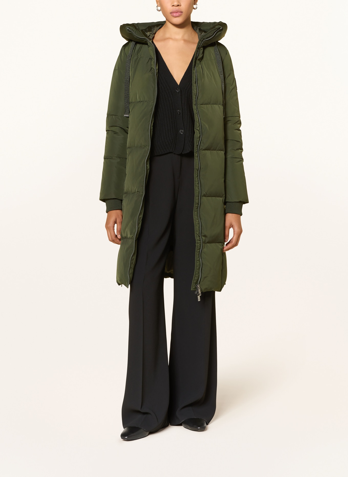 MOS MOSH Daunenmantel NOVA: DUNKELGRÜN