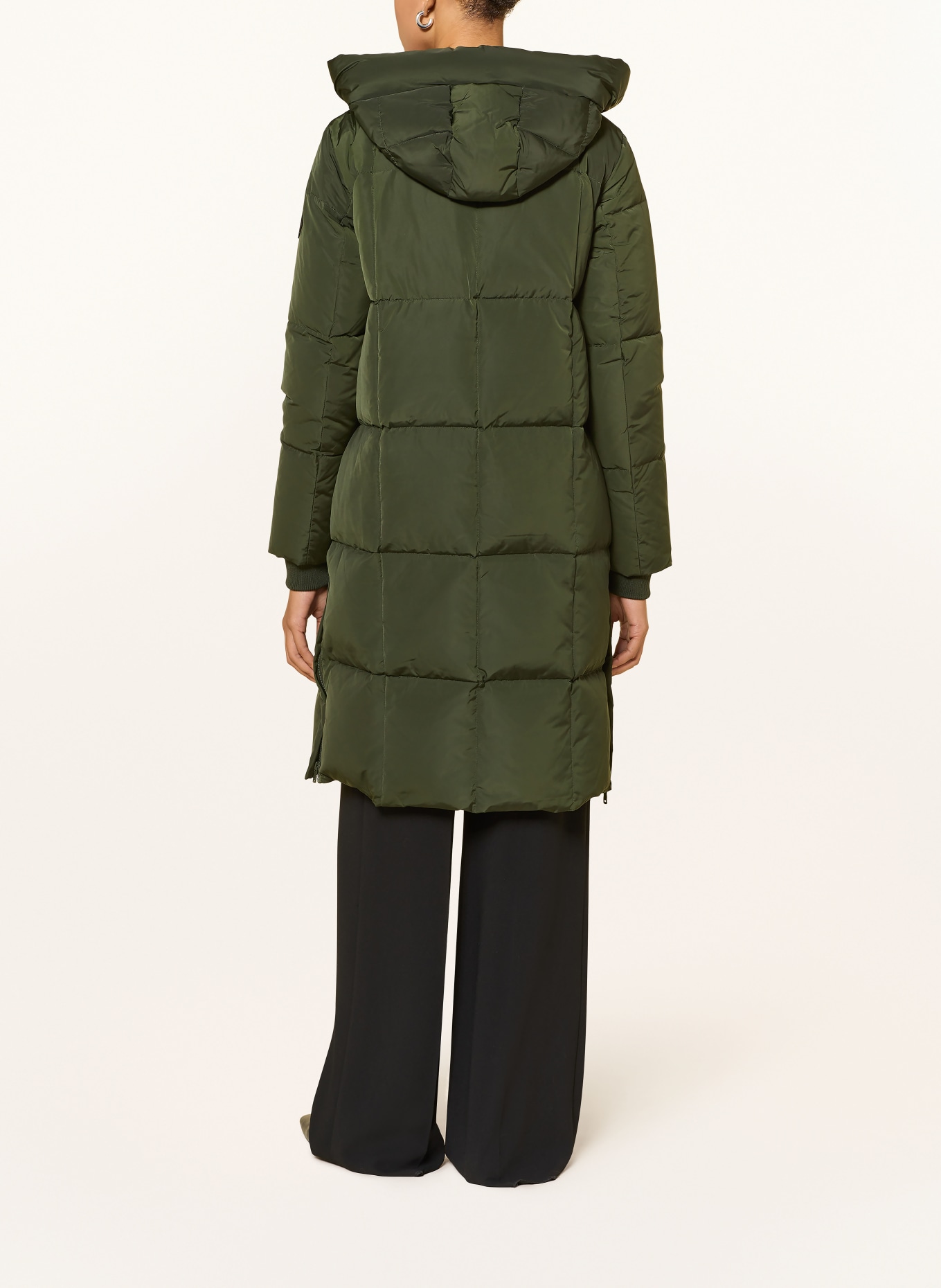 MOS MOSH Daunenmantel NOVA: DUNKELGRÜN