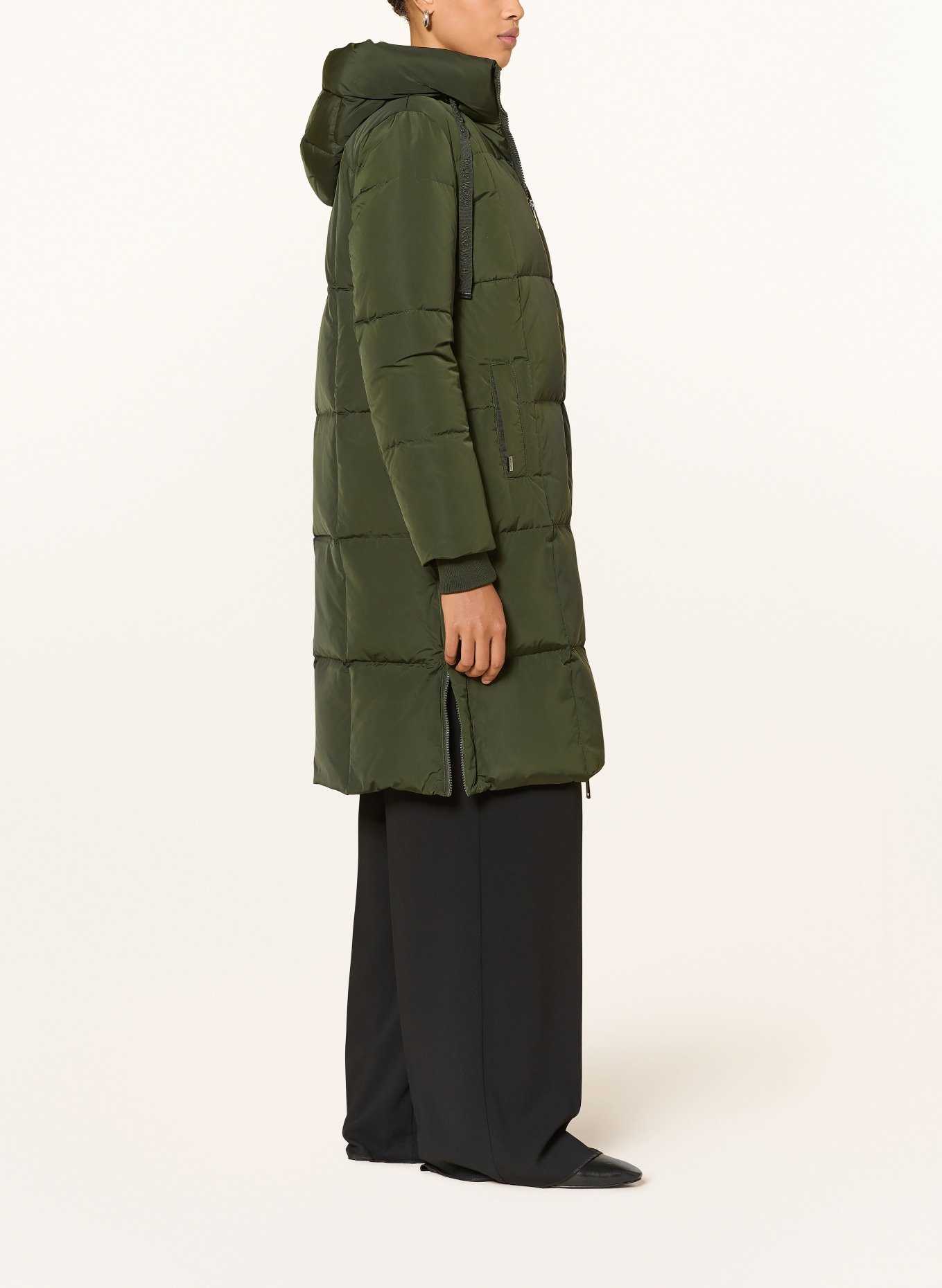 MOS MOSH Daunenmantel NOVA: DUNKELGRÜN