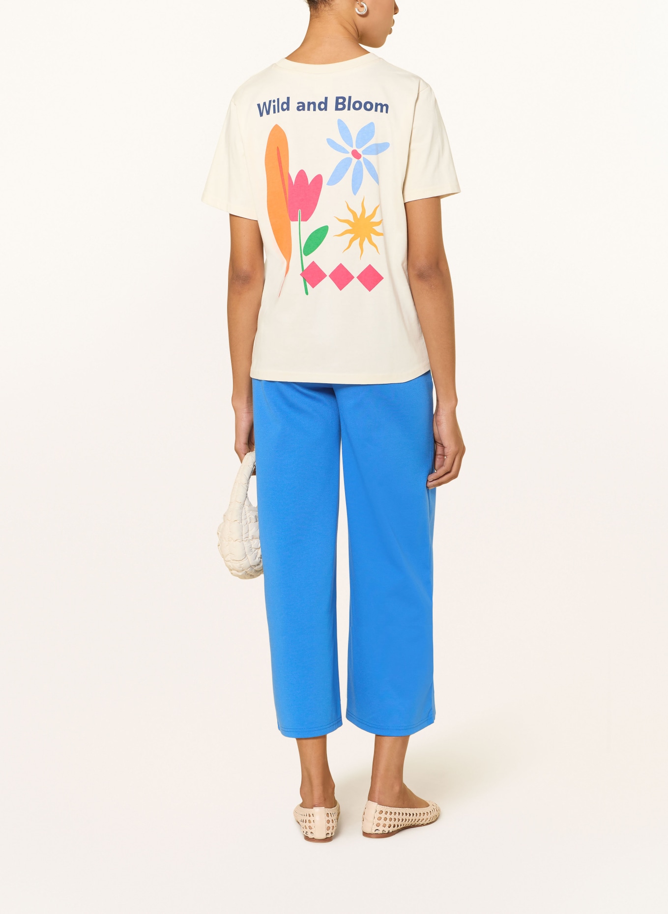 ICHI 7/8-Hose KATE: BLAU