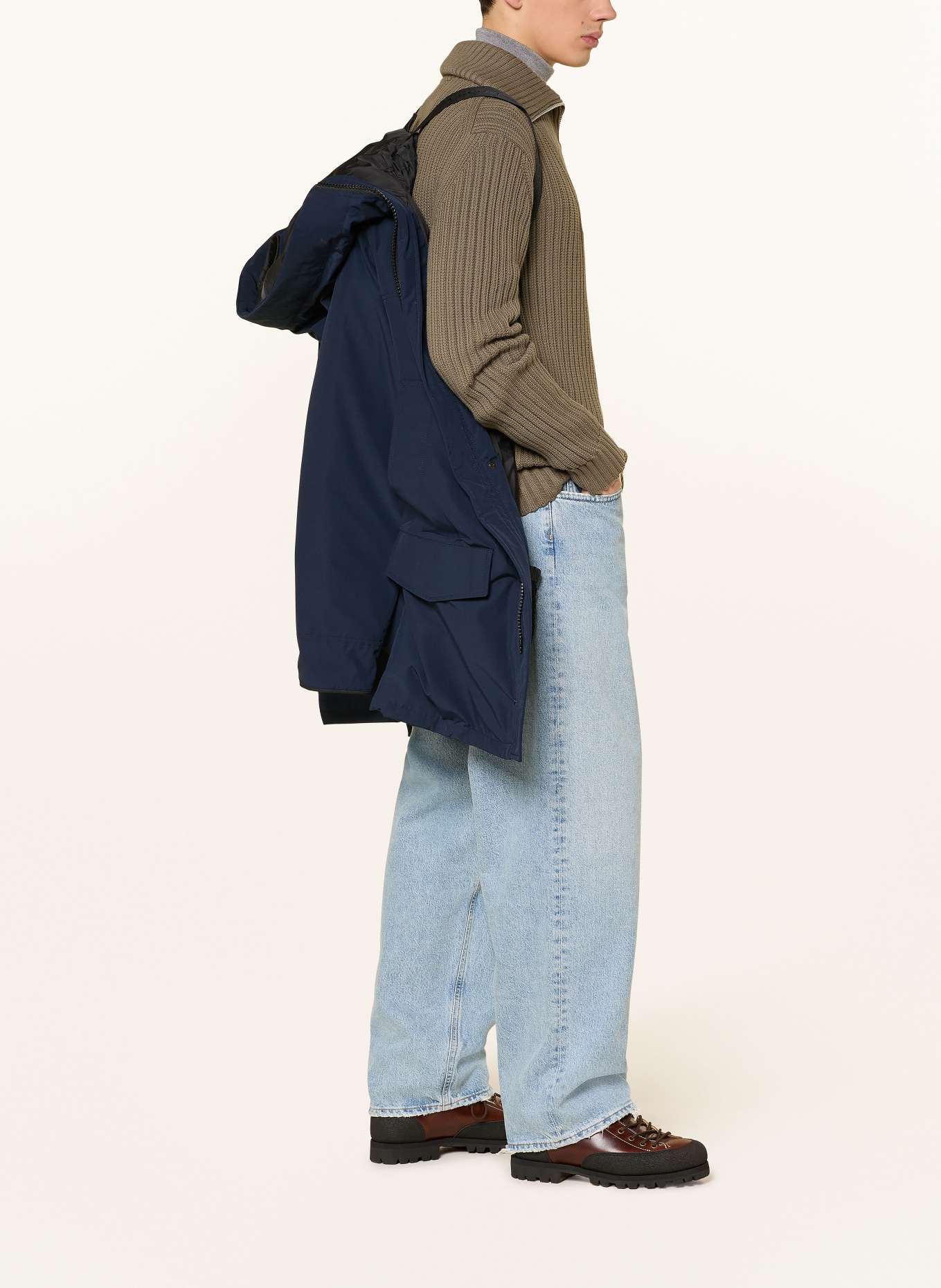 CANADA GOOSE Daunenjacke LANGFORD: DUNKELBLAU