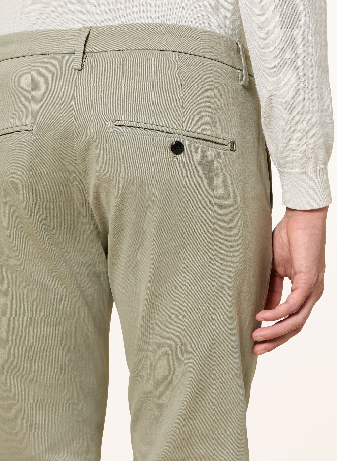 Dondup Chino GAUBERT Extra Slim Fit: OLIV
