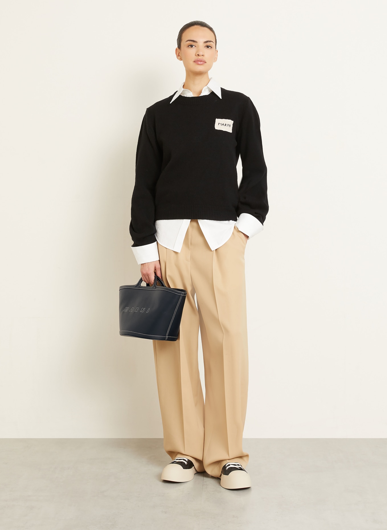 MARNI Handbag TROPICALIA SMALL: BLACK