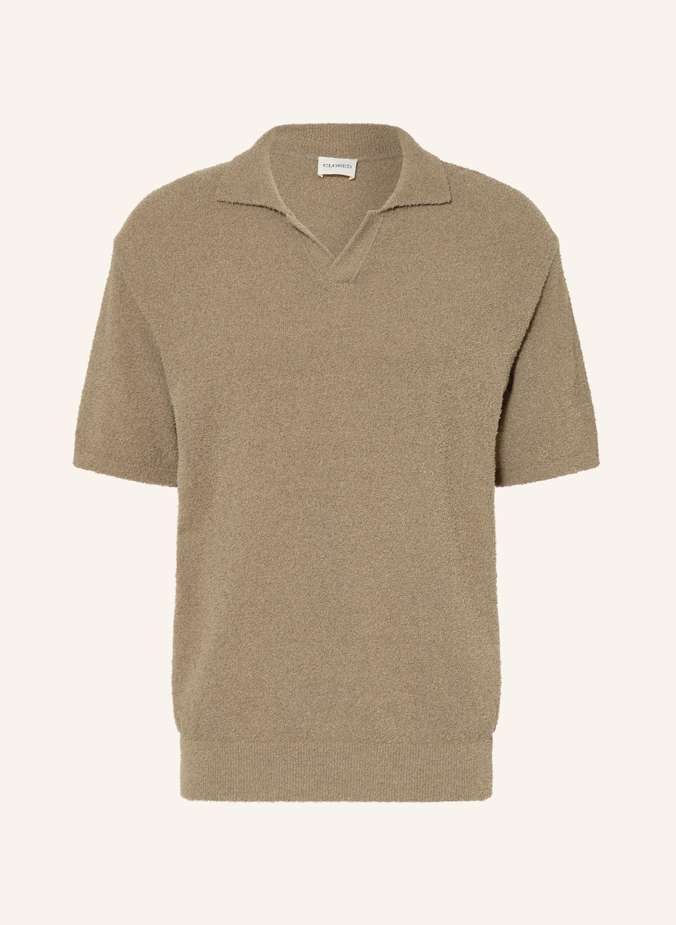 CLOSED Polo en maille: KAKI