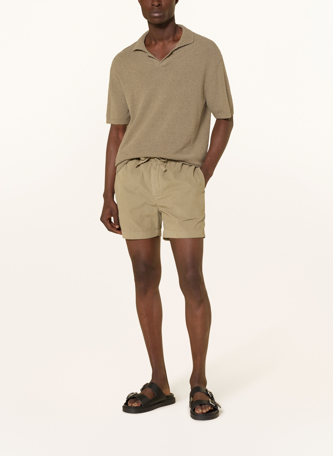 CLOSED Polo en maille: KAKI