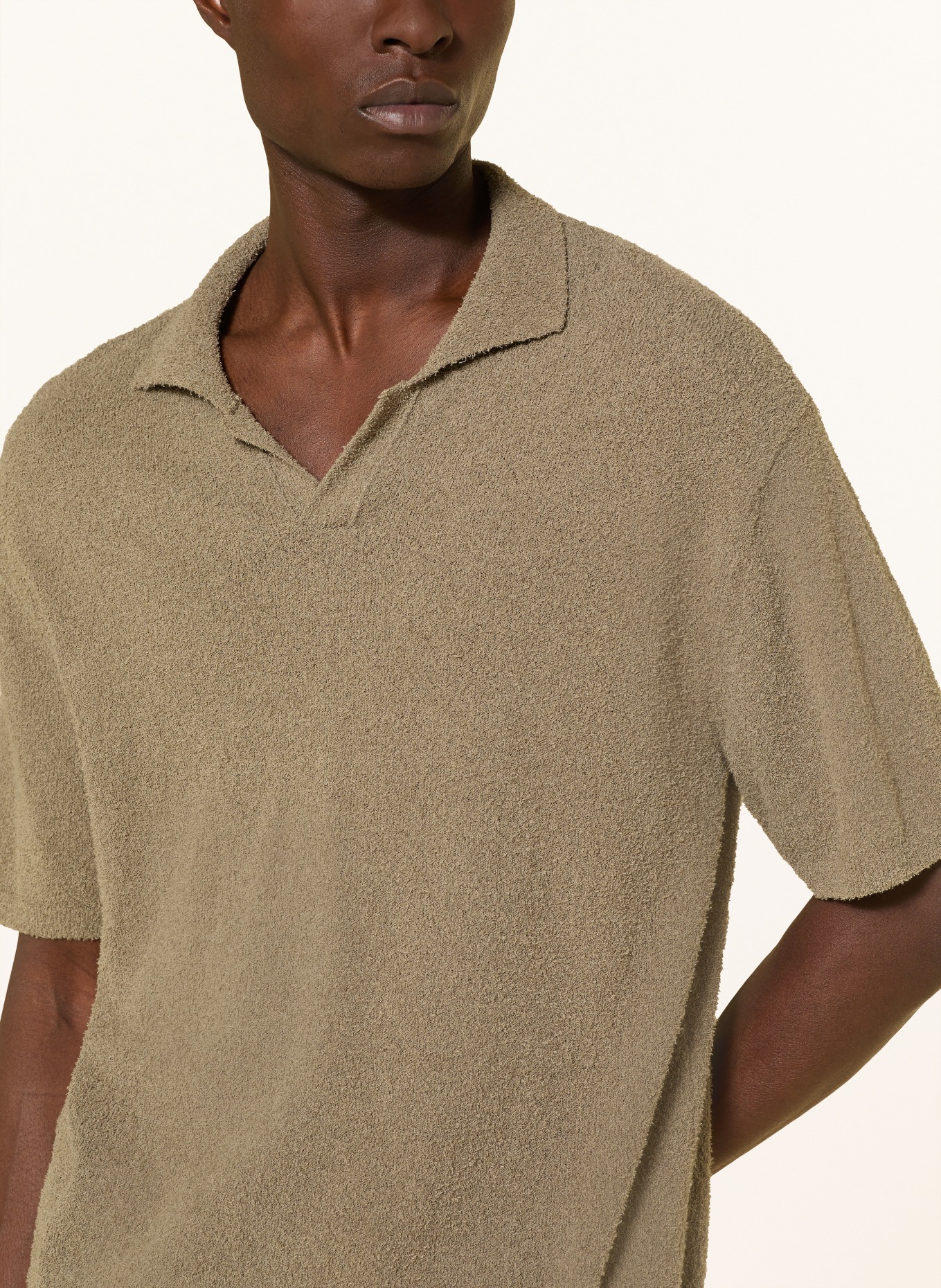 CLOSED Polo en maille: KAKI