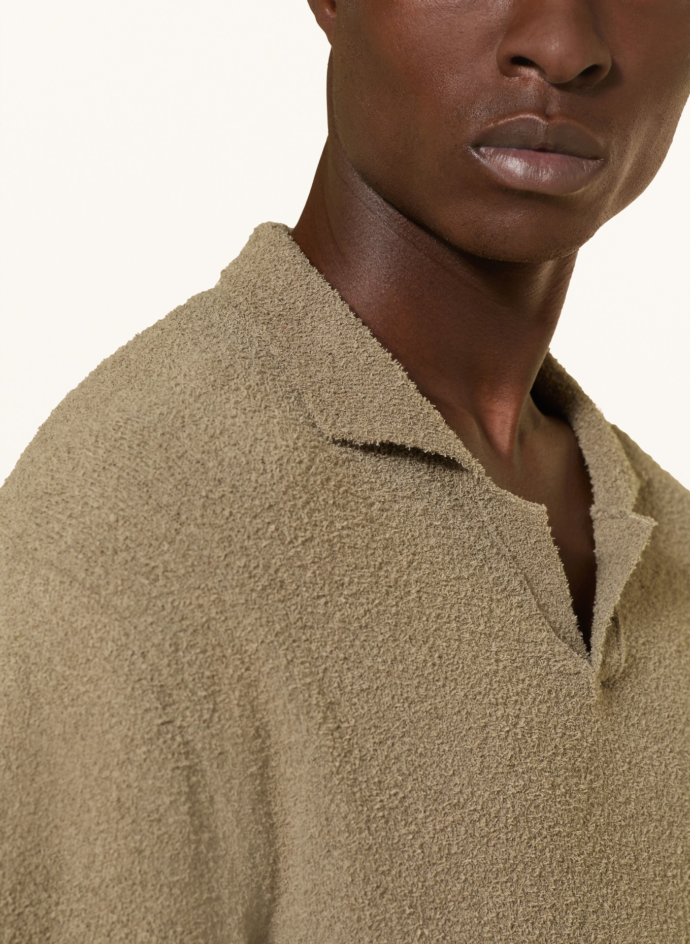 CLOSED Polo en maille: KAKI