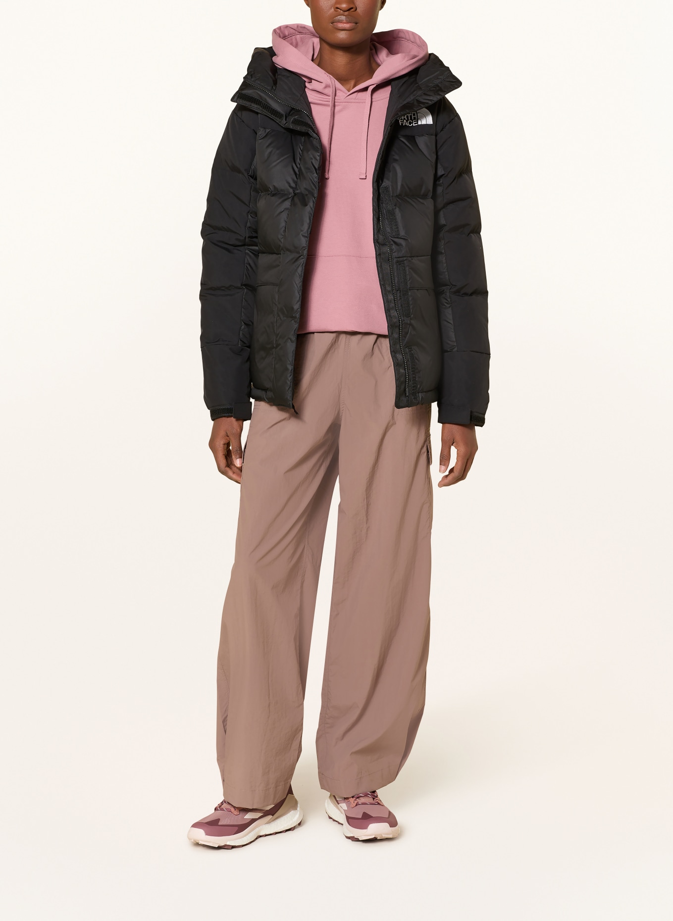 THE NORTH FACE Daunenjacke HMLYN: SCHWARZ