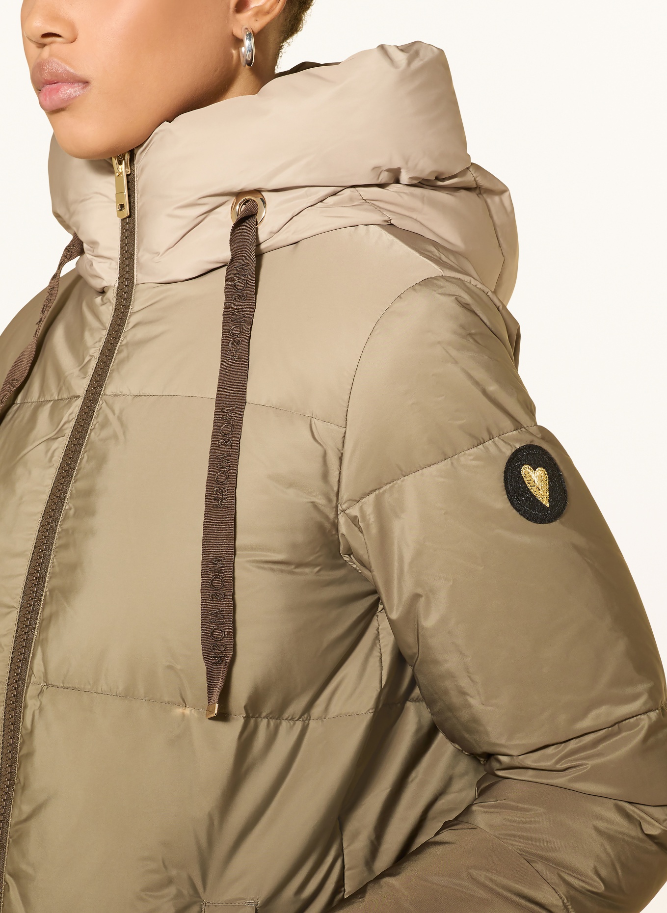 MOS MOSH Daunenmantel MMNOVA: HELLBRAUN / BRAUN